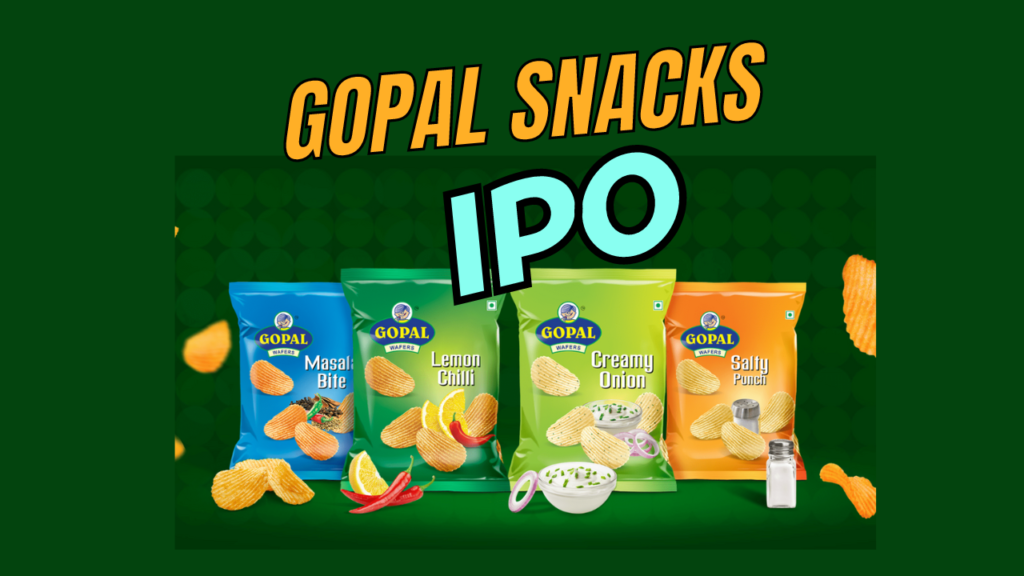 gopal snacks ipo launch date , share price